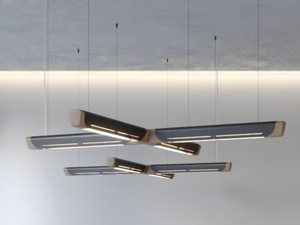 OMEGA PLUS - LED wooden pendant lamp _ Studio Beam